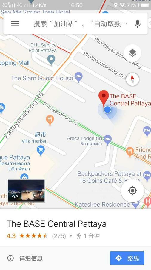 The Base Pattaya 芭提雅基地公寓 Eksteriør billede